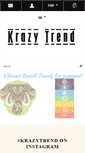 Mobile Screenshot of krazytrend.com